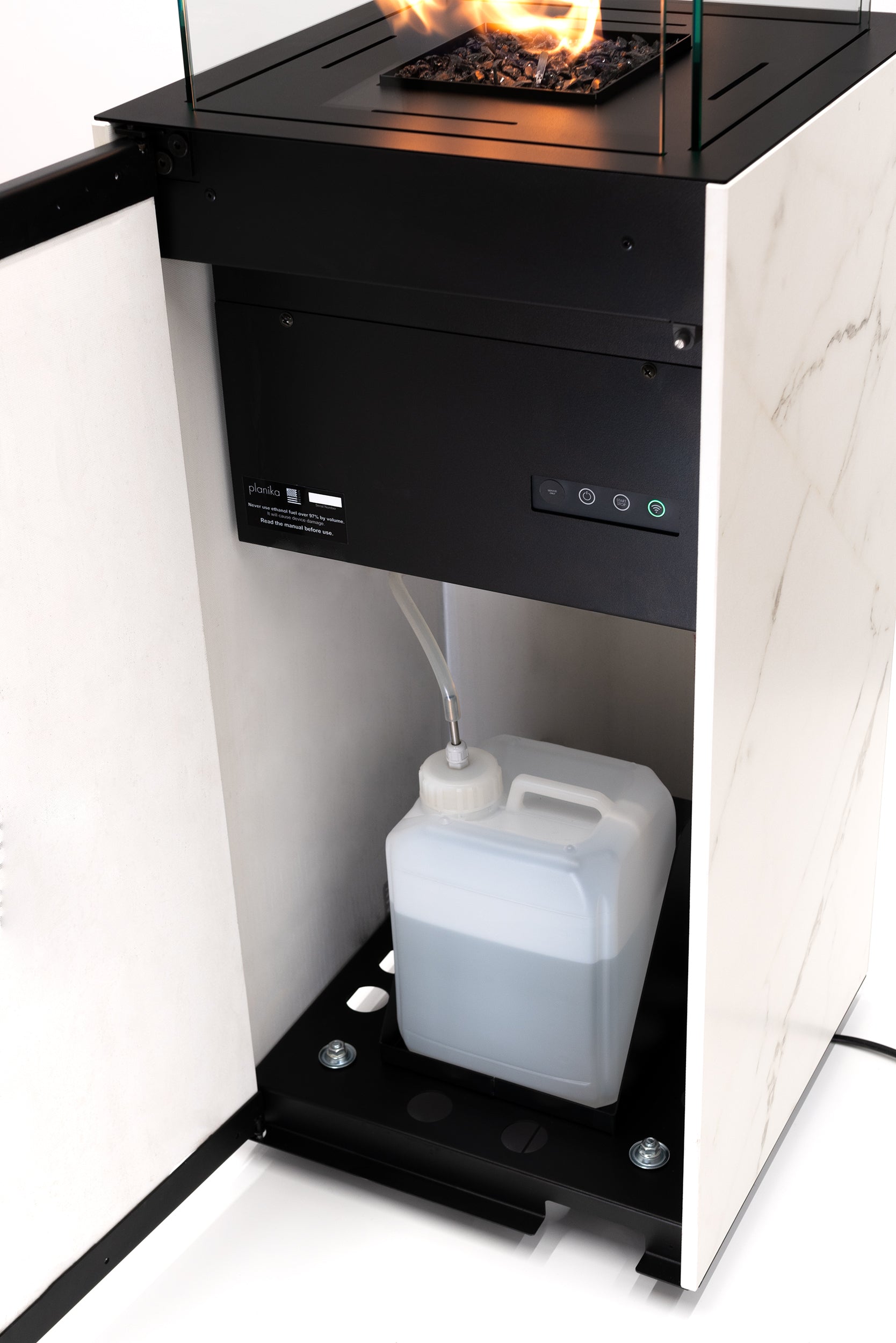 Porto Vrijstaande Automatische Bio-Ethanol Haard – Planika