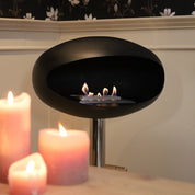 dome haard op bio ethanol met kaarsen