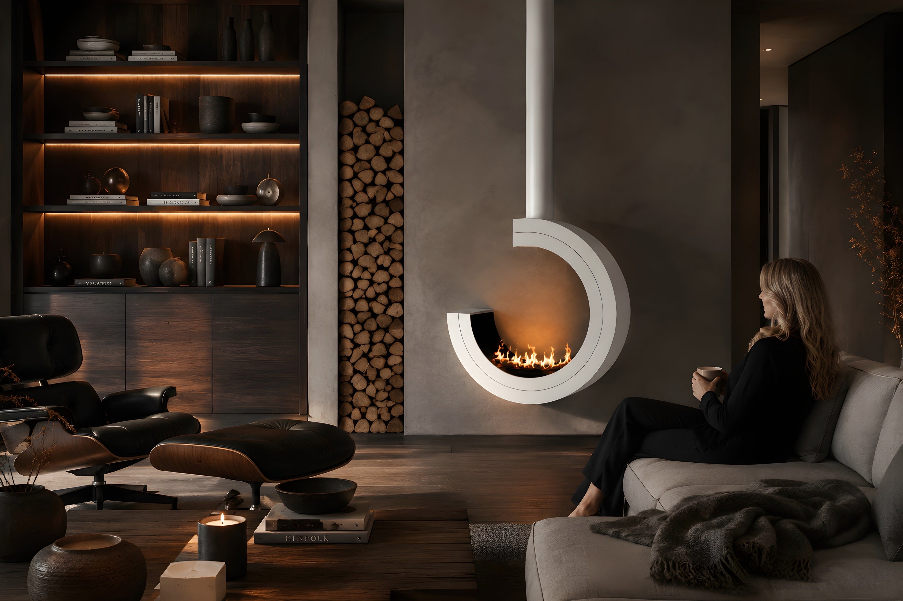 Arcos 3/4 Tube Plafondhaard
