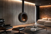 Arcos Close Tube Plafondhaard zwart