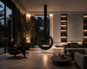 Arcos Tube Plafondhaard zwart