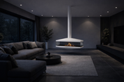 Aura Tube doorkijk plafondhaard