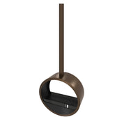 Aurel Roundfire Ronde Bio-ethanol Plafondhaard Brons, Wit of Zwart