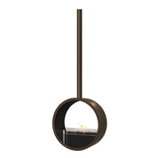Aurel Roundfire Ronde Bio-ethanol Plafondhaard Brons, Wit of Zwart