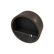 Aurel Roundfire Ronde Bio-ethanol Wandhaard Brons, Wit of Zwart