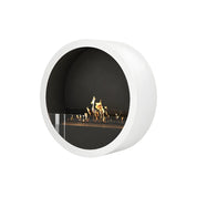 Aurel Roundfire Ronde Bio-ethanol Wandhaard Brons, Wit of Zwart