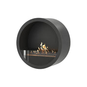 Aurel Roundfire Ronde Bio-ethanol Wandhaard Brons, Wit of Zwart