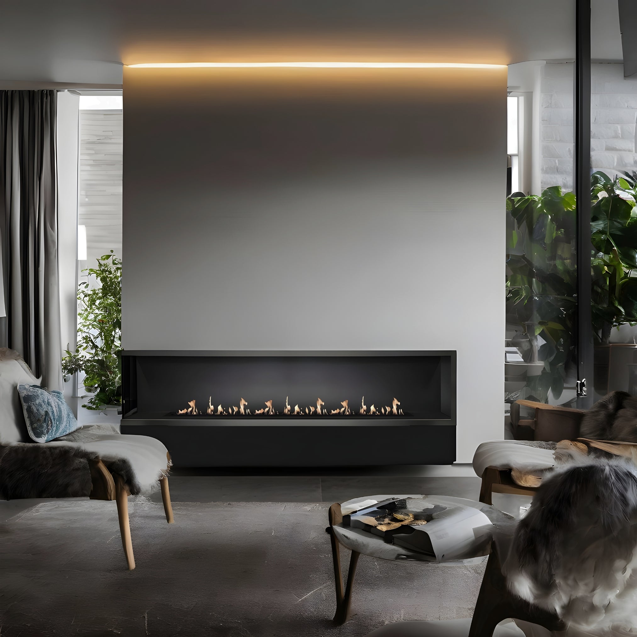Base Links Inbouwhoekhaard 50 cm - Holdbarefires
