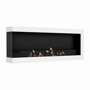 Base Box Bio-ethanol Hangende Hoekhaard Wit of Zwart