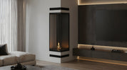 Base Vertical bio-ethanol hoekhaard rechts volle glas