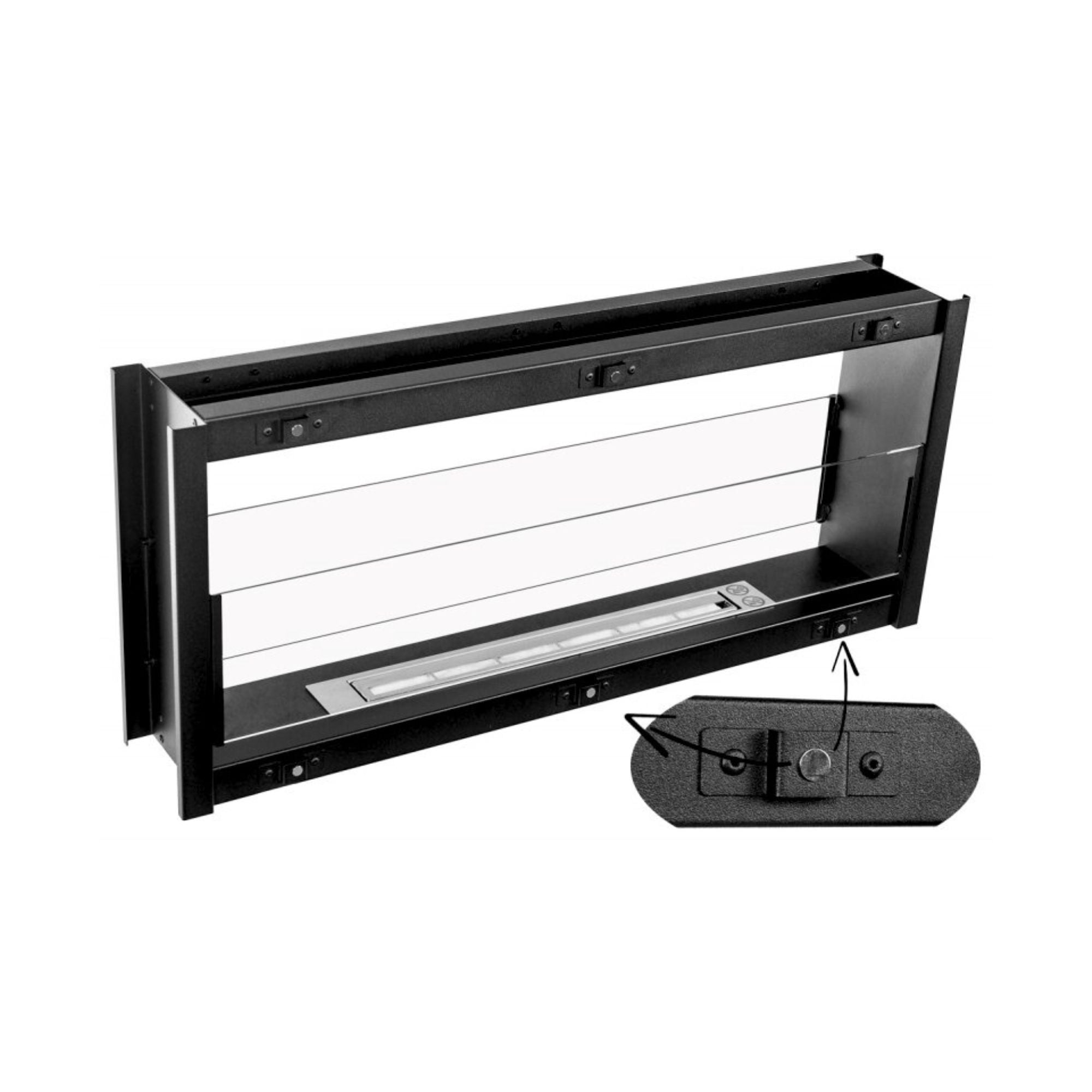 Bio Ethanol Doorkijkhaard 90 cm