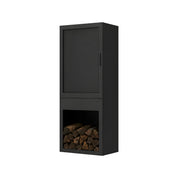 Boss Verticale Vrijstaande Bio-ethanol Haard met Glasdeur H160 cm
