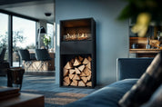 Cottage Vrijstaande Bio-Ethanol Haard met Neo Brander – Planika
