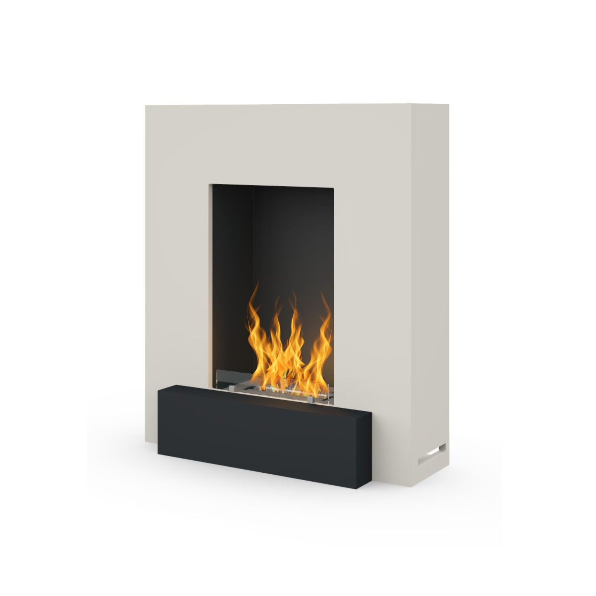Covo Wit Bio ethanol Vrijstaand Haard H113 CM Wild Flame