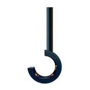 Erto 3/4 Tube Bio Ethanol Plafondhaard D80 CM