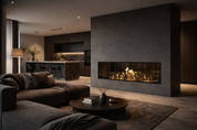 Fame doorkijkhaard sfeerbeeld interieur