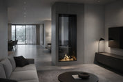 Fame Vertical bio-ethanol doorkijkhaard sfeerbeeld interieur