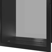 Fame Vertical Doorkijkhaard Met Volle Glas