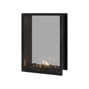 Fame Vertical Doorkijkhaard Met Volle Glas