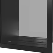 Fame Vertical Doorkijkhaard Met Volle Glas