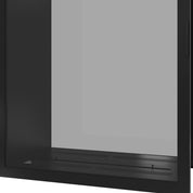 Fame Vertical Doorkijkhaard Met Volle Glas