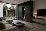 Fame Vertical bio-ethanol doorkijkhaard sfeerbeeld interieur
