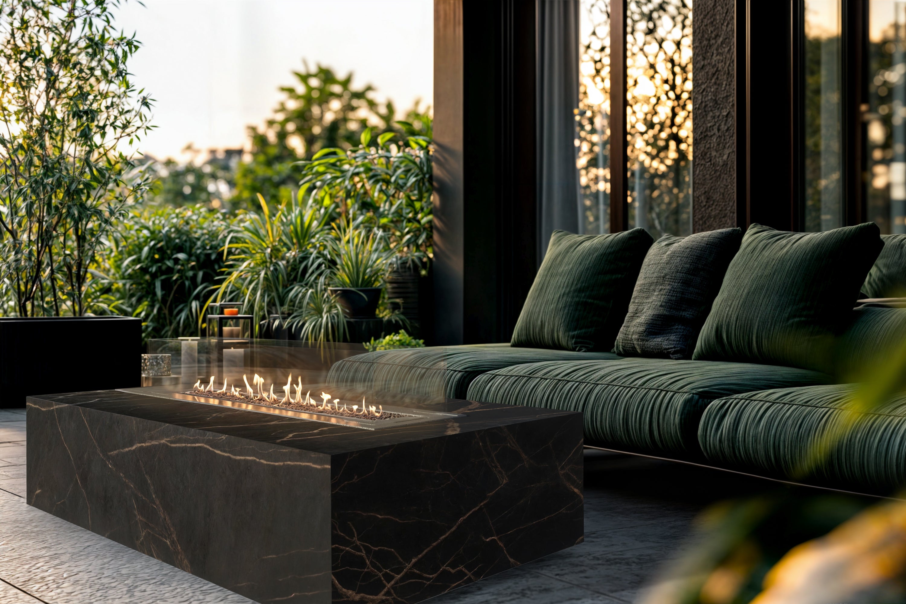 Galaxy Table Automatische Gas Vuurtafel Outdoor – Planika