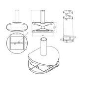 Hamma Bio Ethanol Plafondhaard D80 CM