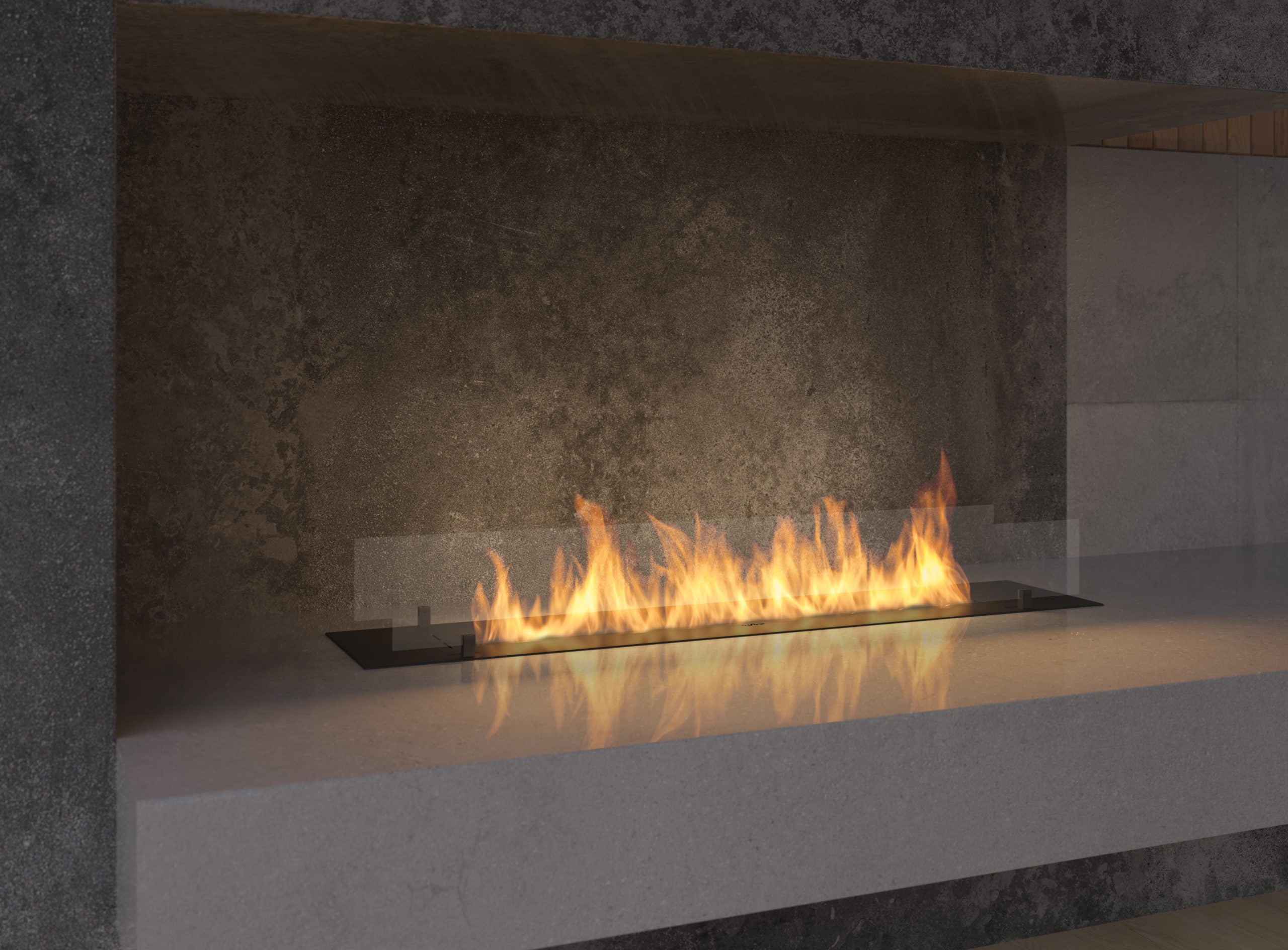 Insert Slim Bio-Ethanol Inbouwhaard – Infire