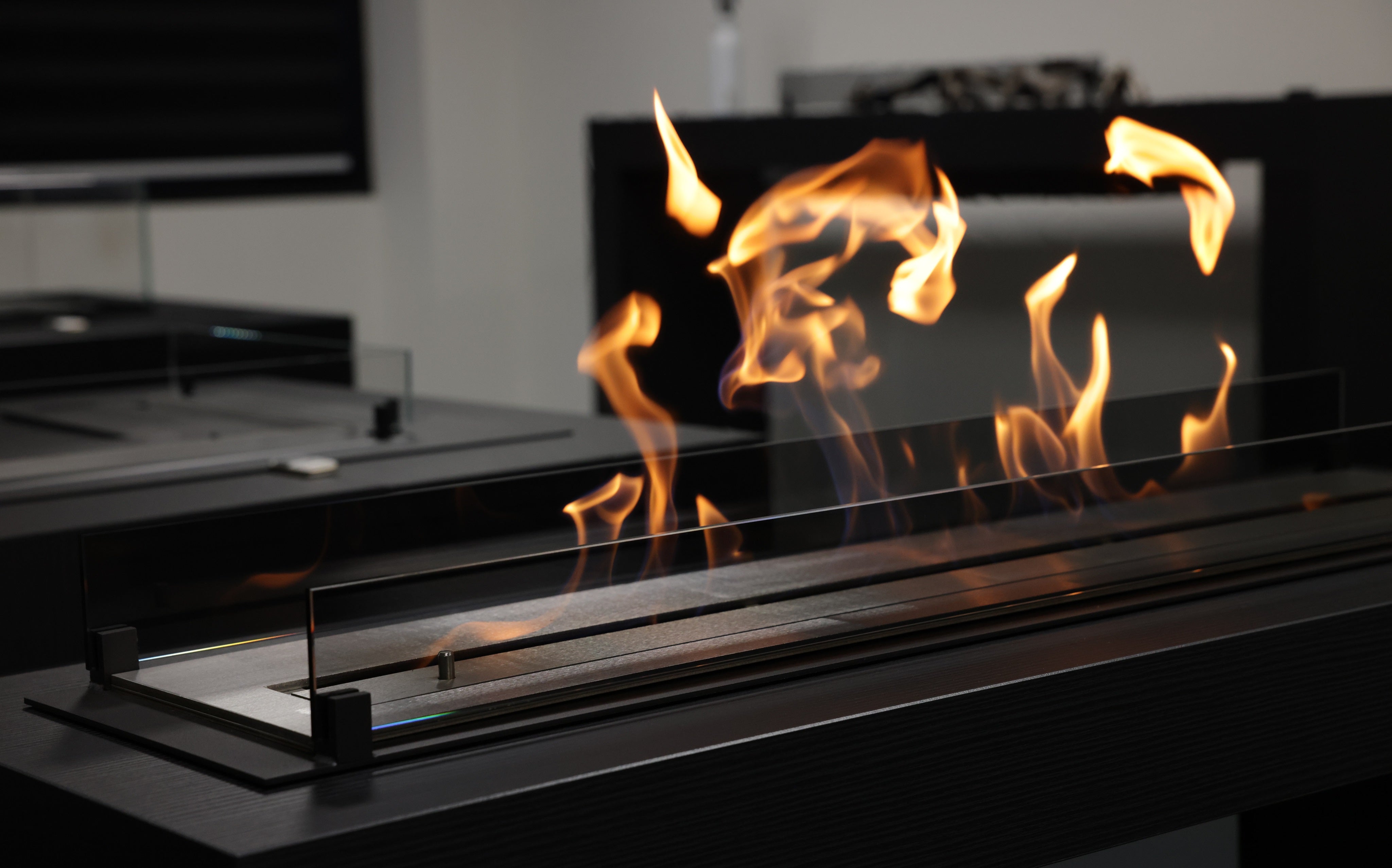 Brander Insert RVS Line Brander 98 cm - Holdbarefires