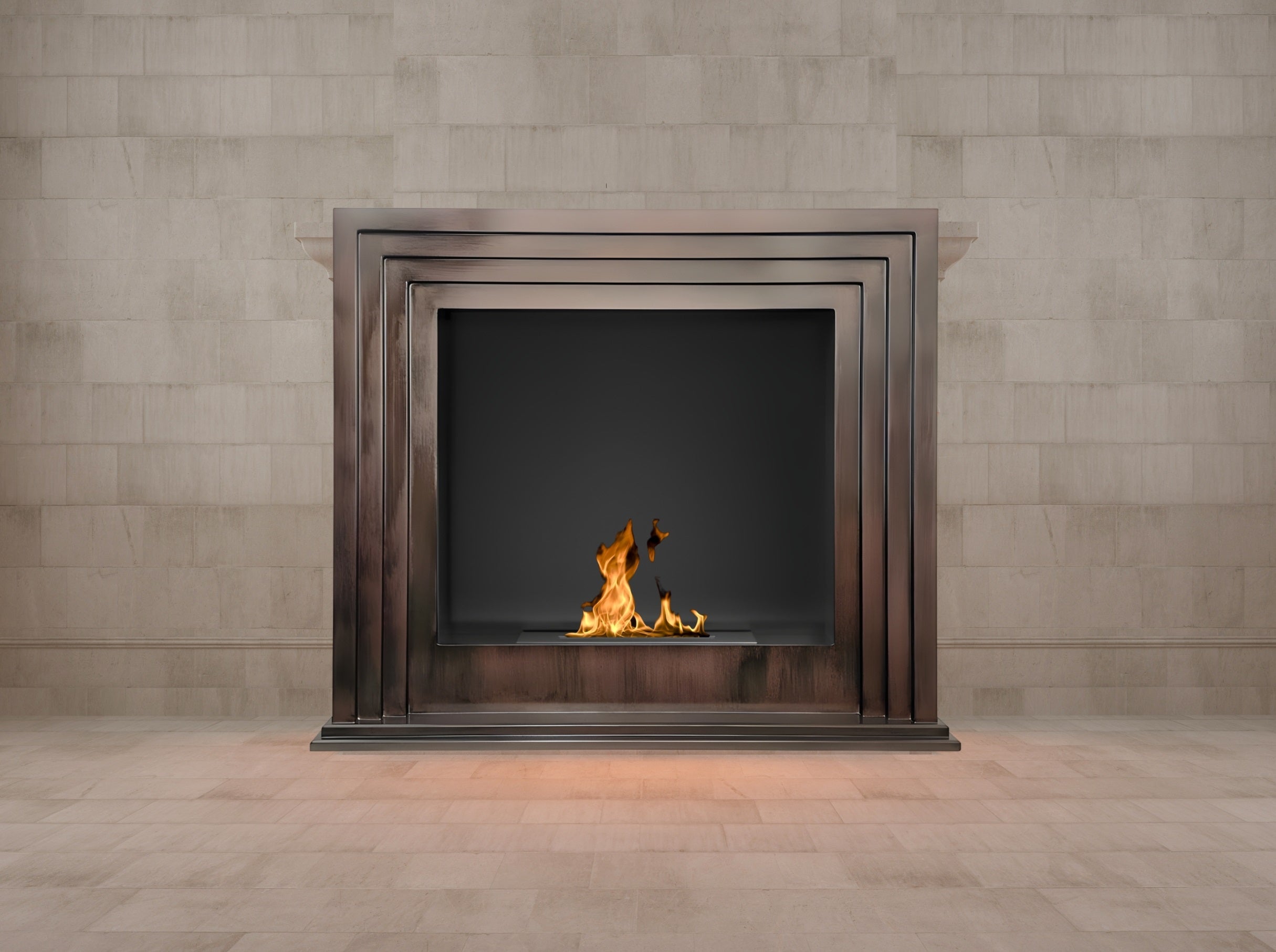 Lofta Bruin Bio Ethanol Vrijstaand Haard 121 cm Holdbarefires