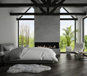 Made Driezijdig Inbouwhaard 90 cm - Holdbarefires