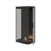 Made Driezijdig Bio-ethanol Roomdivider Volle Glas – Vertical