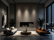 Main Deluxe Rechts Inbouwhaard 200 cm - Holdbarefires
