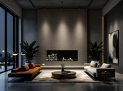 Main Deluxe Links Inbouwhaard 140 cm - Holdbarefires