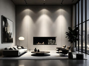 Main Deluxe Rechts Inbouwhaard 200 cm - Holdbarefires