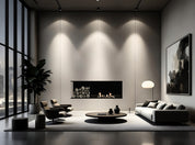 Main Deluxe Links Inbouwhaard 140 cm - Holdbarefires