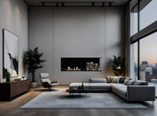 Main Deluxe Links Inbouwhaard 200 cm - Holdbarefires