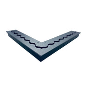 Mella PRO Wave Bio Ethanol Hoekbrander 123 X 68,5 CM