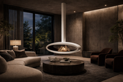 Ova Tube plafondhaard sfeerbeeld interieur