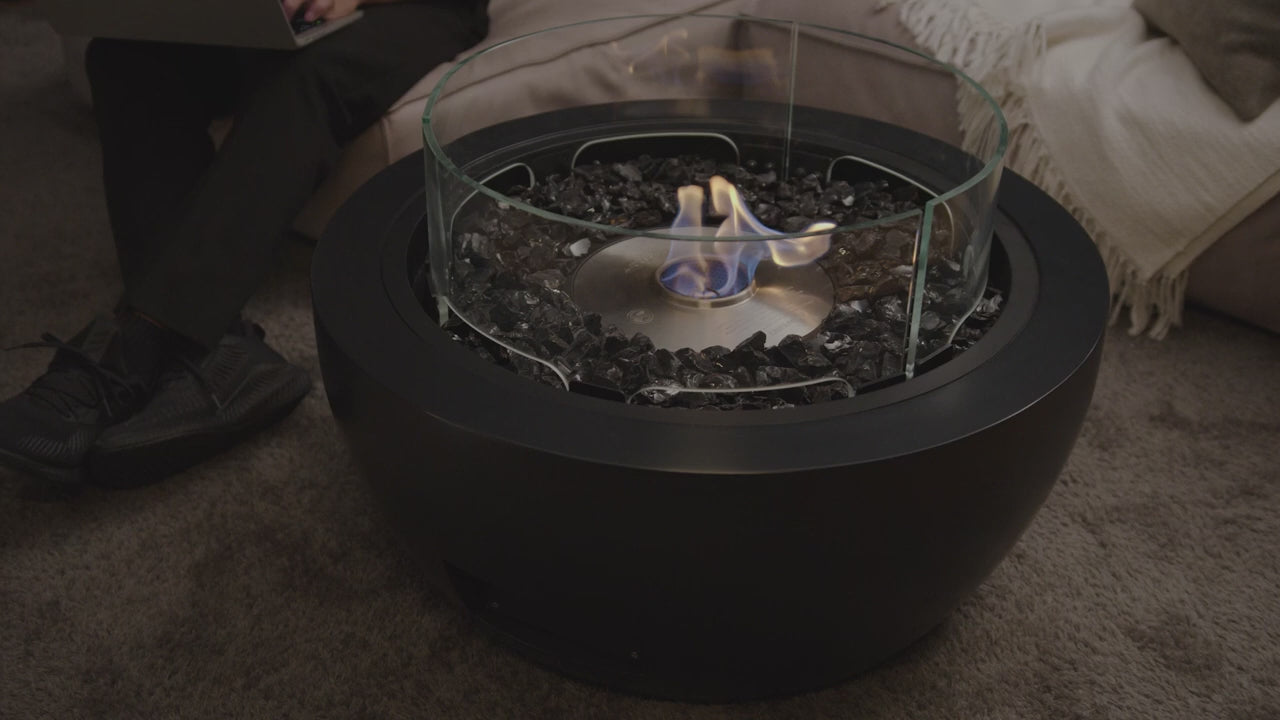 Pod Bio-Ethanol Vuurtafel Rond EcoSmart