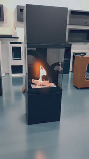 Mavellino bio-ethanol haard met glaswand