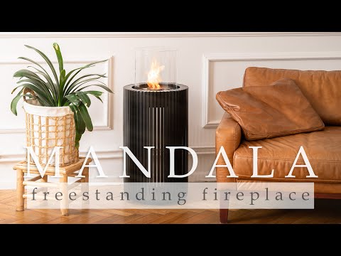 Planika Mandala Vrijstaande ethanol Haard Binnen & Buiten