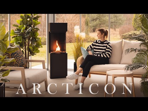 Planika Arcticon vrijstaande bio-ethanol haard