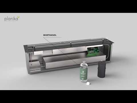 Planika Senso Automatische Bio-ethanol Brander BEV Technologie