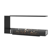 Saint U-vorm driezijdige inbouwhaard 140 cm