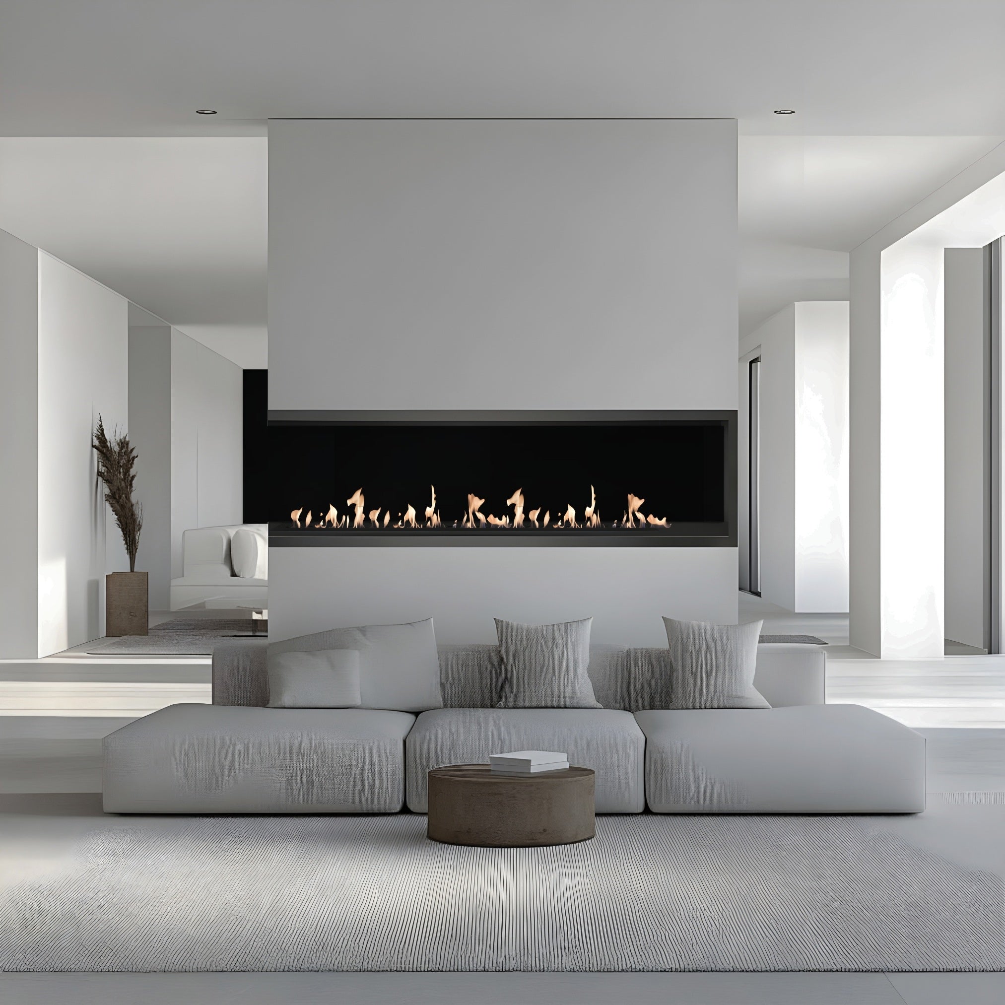 Saint U Vorm Driezijdig Inbouwhaard 70 cm - Holdbarefires