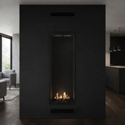 Selected Vertical Bio-ethanol Inbouwhaard Volle Glas – Enkelzijdig