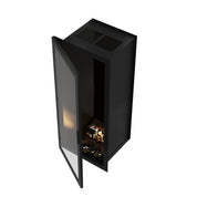Selected Vertical Bio-ethanol Inbouwhaard Volle Glas – Enkelzijdig