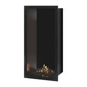 Selected Vertical Bio-ethanol Inbouwhaard Volle Glas – Enkelzijdig